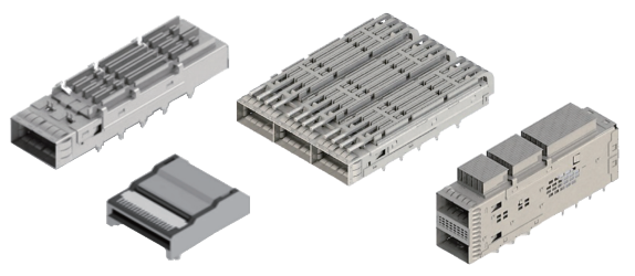 QSFP-DD Connector & Cage